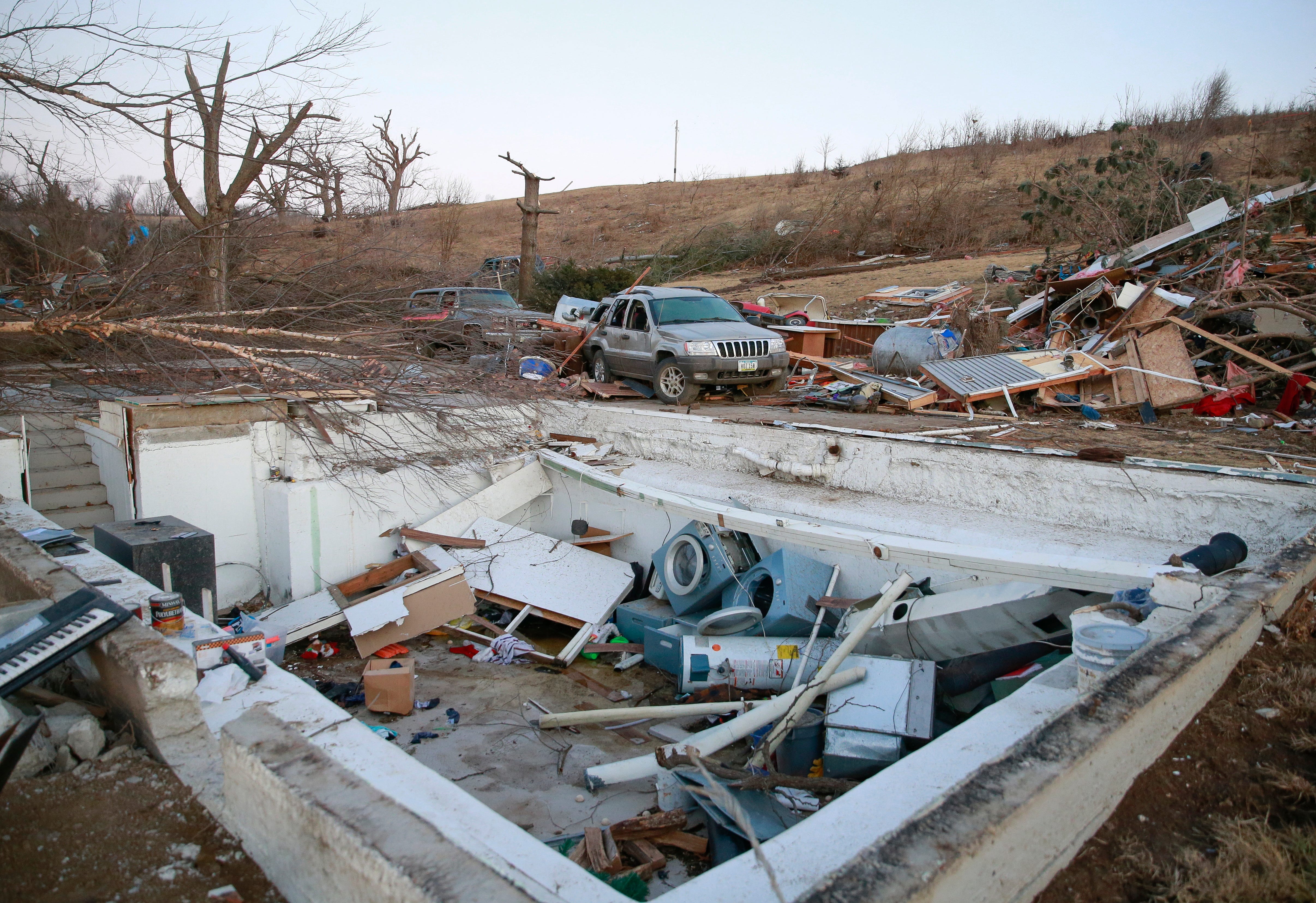 Iowa tornado damage in photos and videos from deadly Winterset tornado