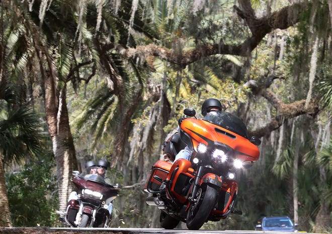 The Loop in Ormond Beach is a popular scenic ride, including bikers in town for Bike Week and Biketoberfest.