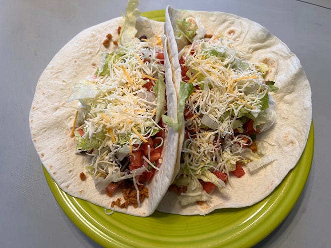 Combined with favorite taco toppings, using textured vegetable protein as a filling is an easy way to make a meatless meal for Lent or for vegetarians.