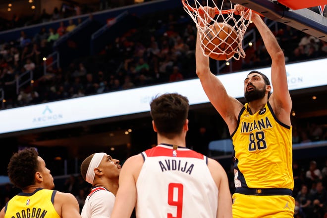 Pacers vs. Wizards: Goga Bitadze has career high, hardly plays in 2nd half