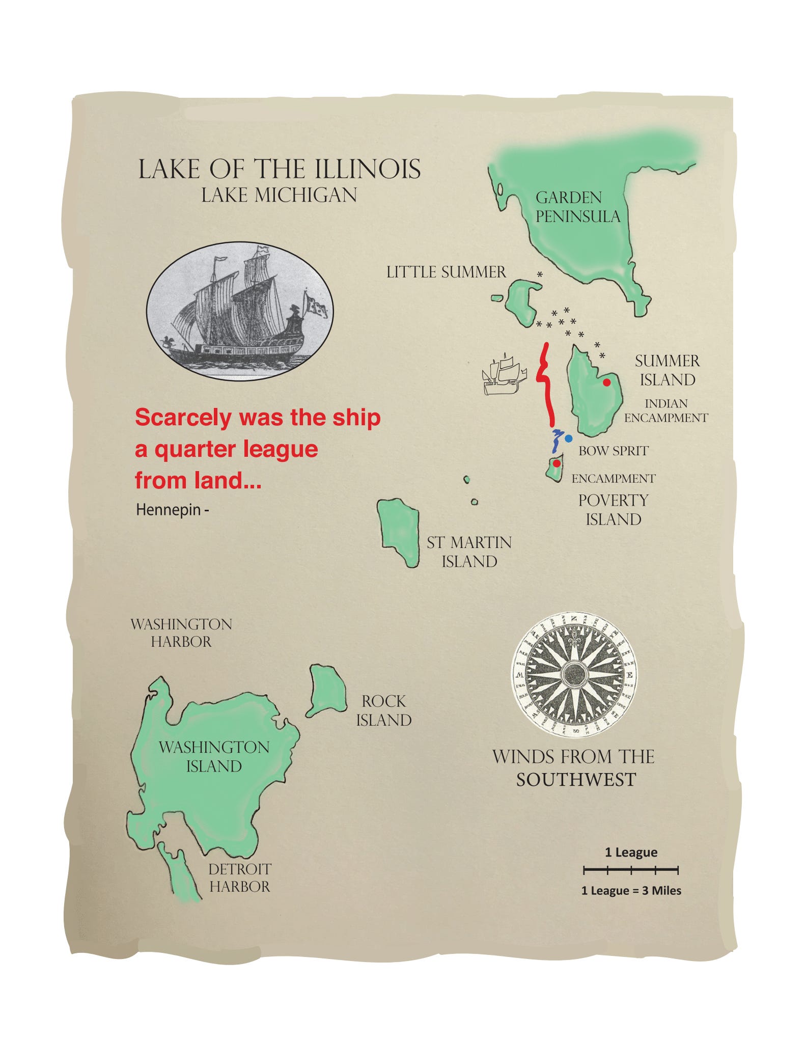 Charlevoix couple offers theory on 1679 shipwreck of Le Griffon