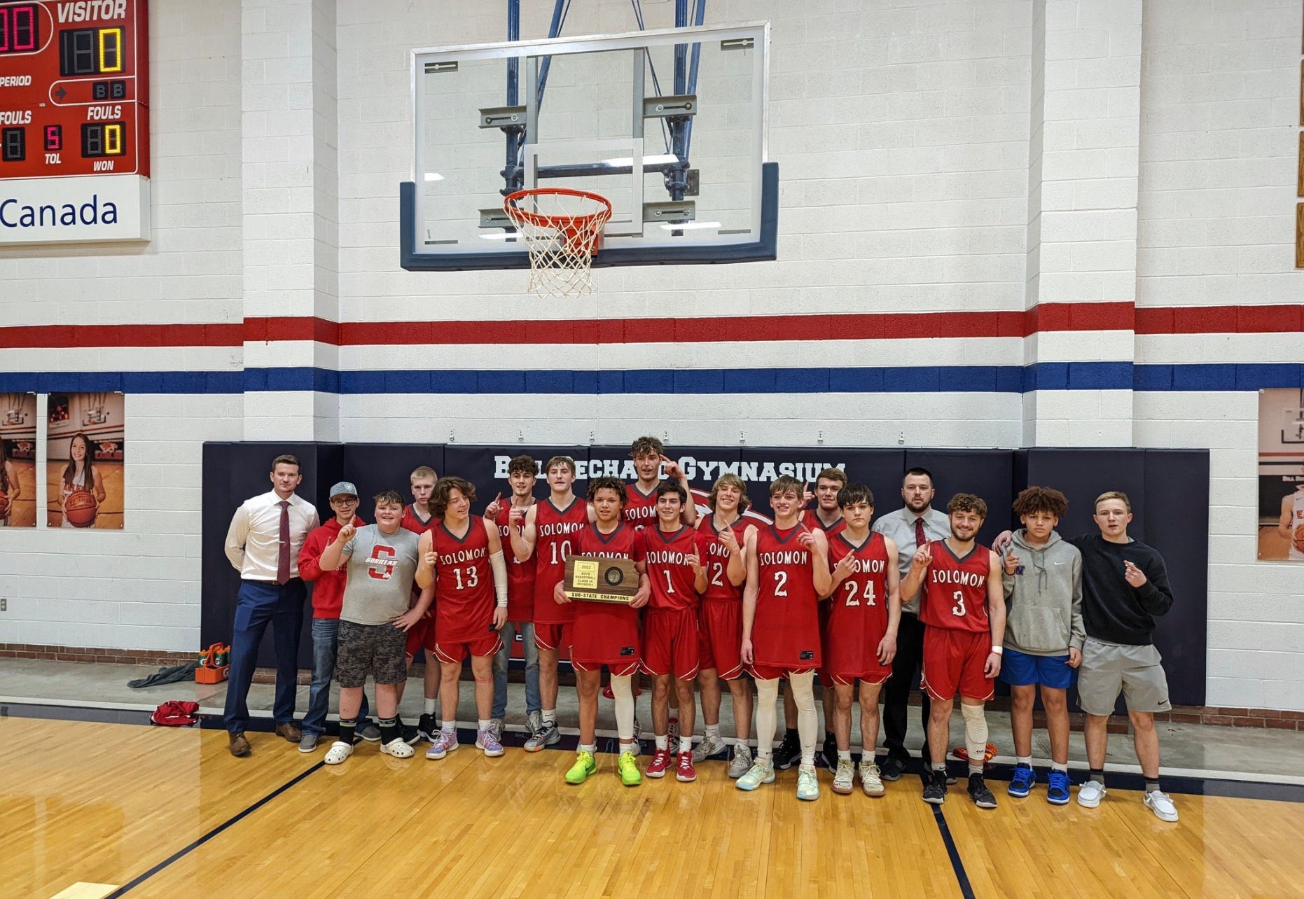 Solomon boys basketball qualifies for state for first time since 1918