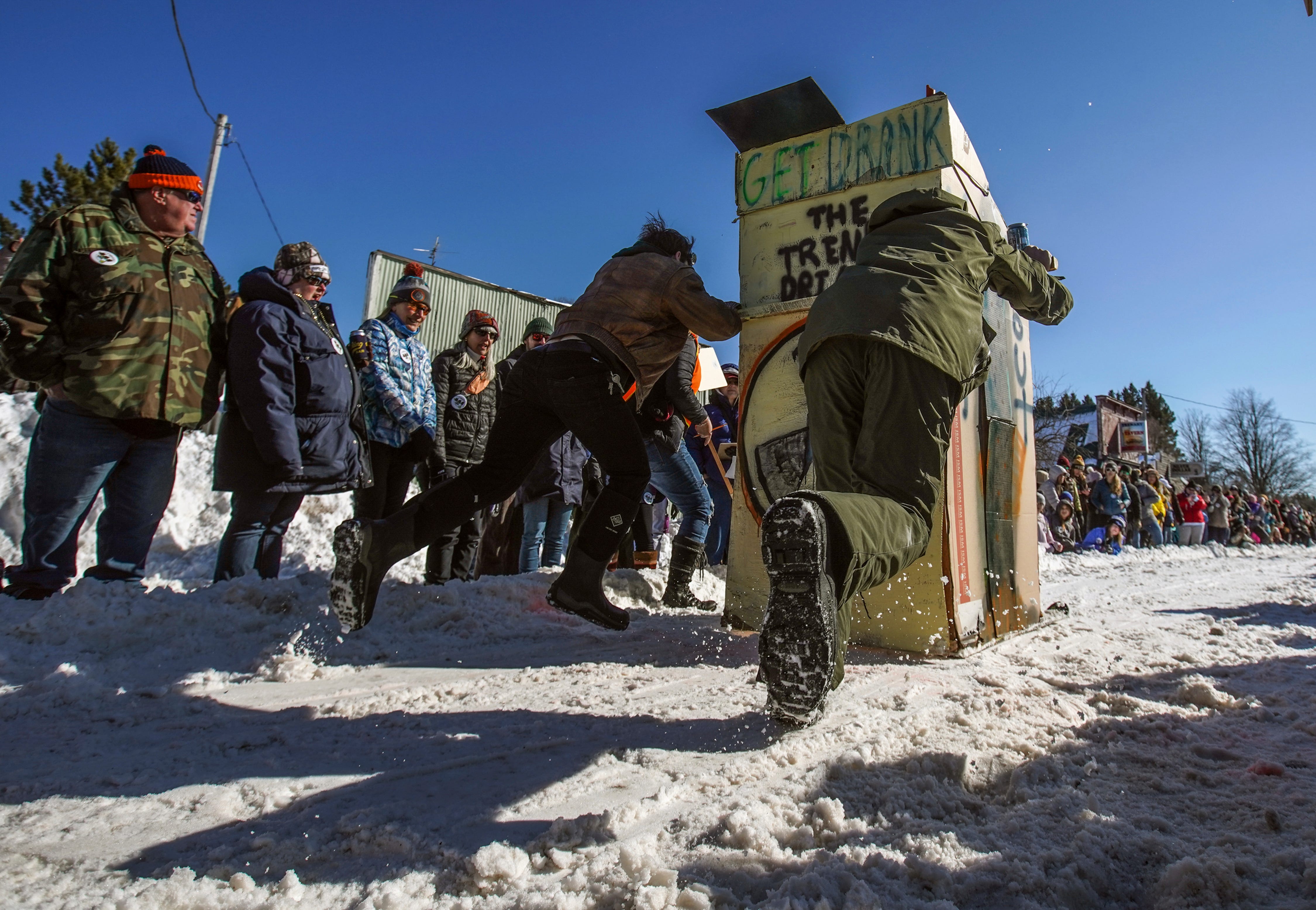 Michigan U.P. race, the Trenary Outhouse Classic, is long tradition