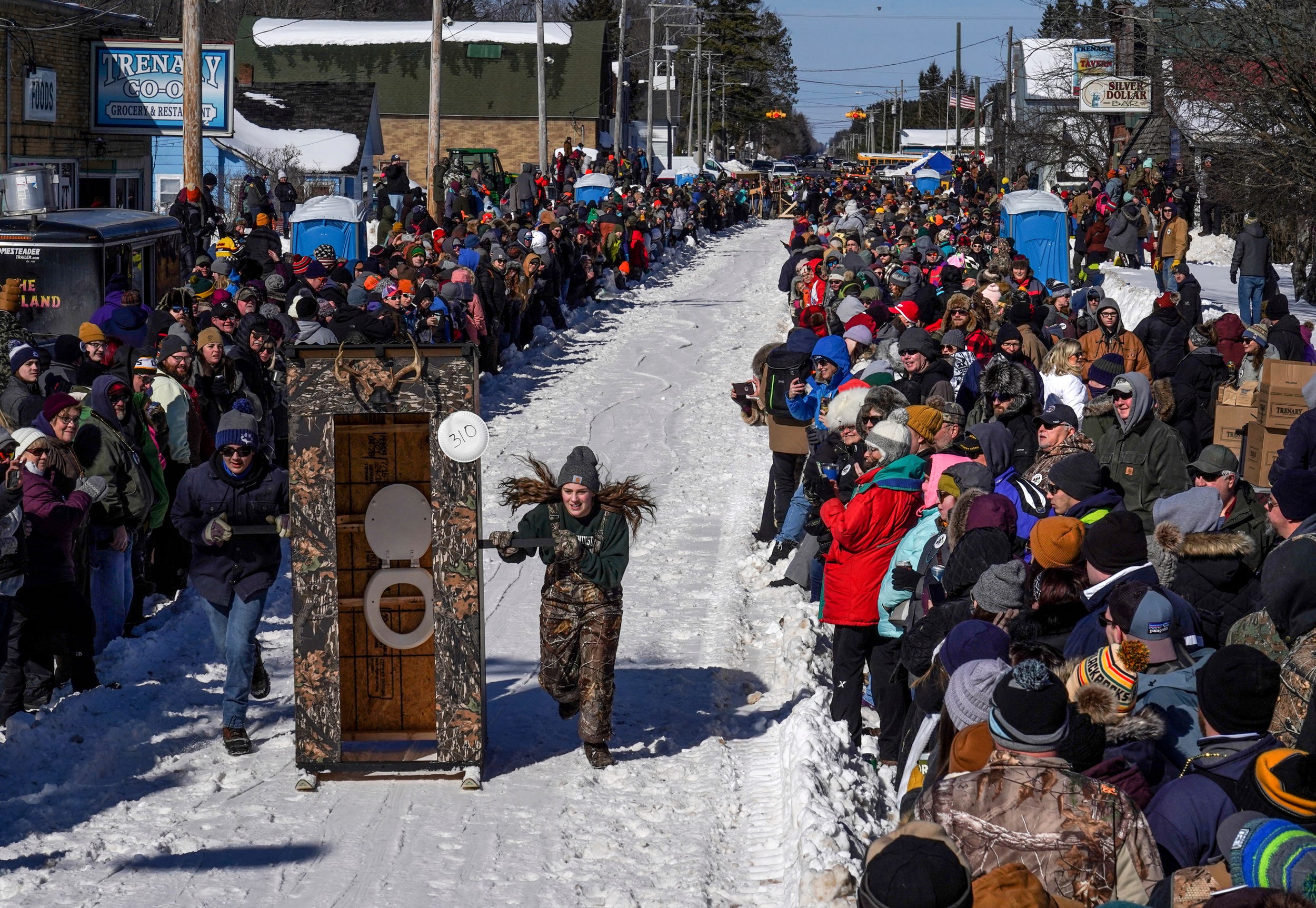 Michigan U.P. race, the Trenary Outhouse Classic, is long tradition