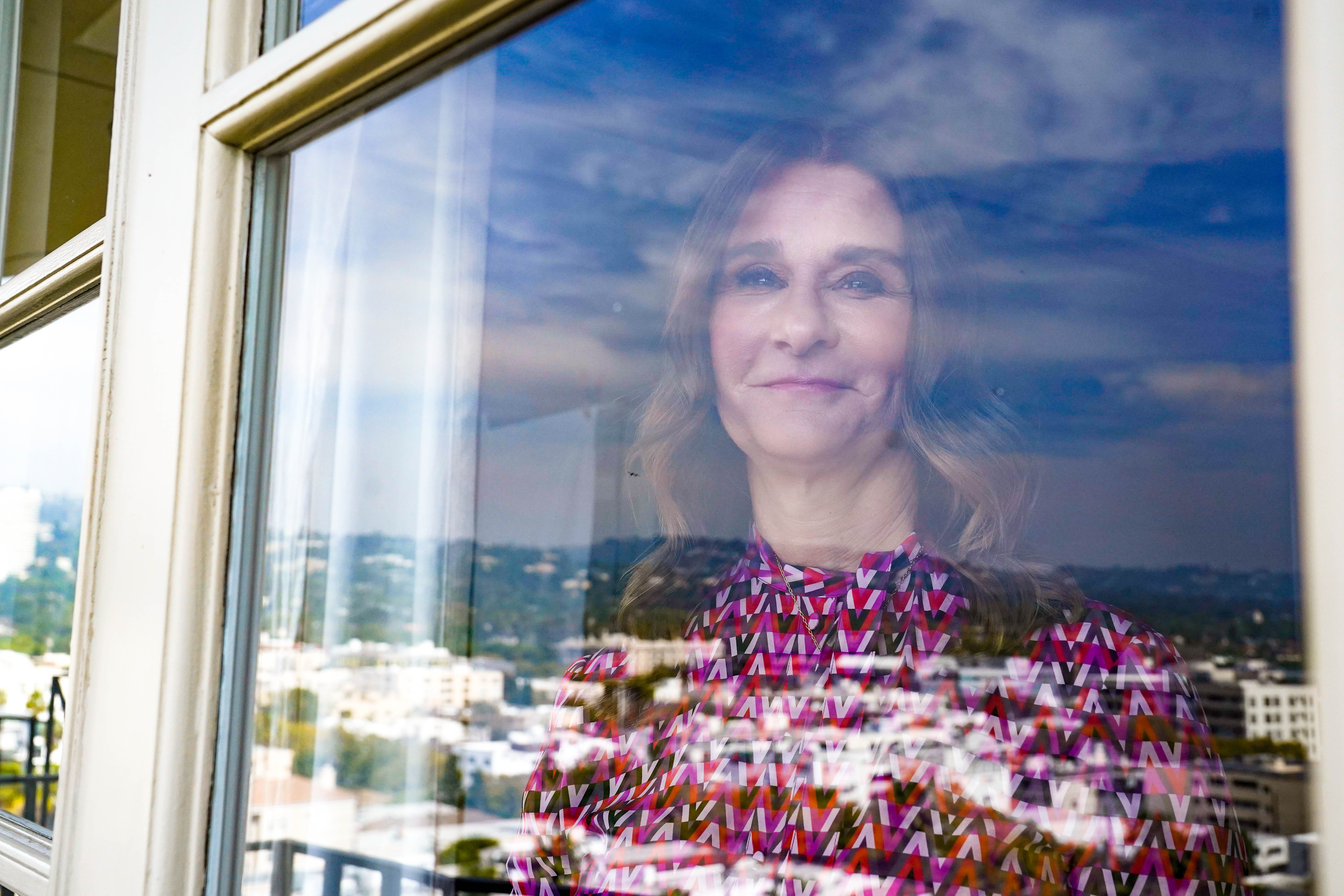 Melinda Gates poses for a portrait at The Four Seasons in Beverly Hills on March 3, 2022.