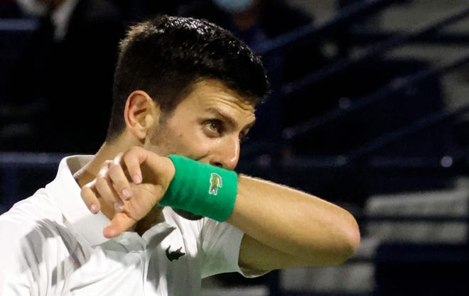 Novak Djokovic's name was in the BNP Paribas Open draw, but it's uncertain if he will play in the tournament.