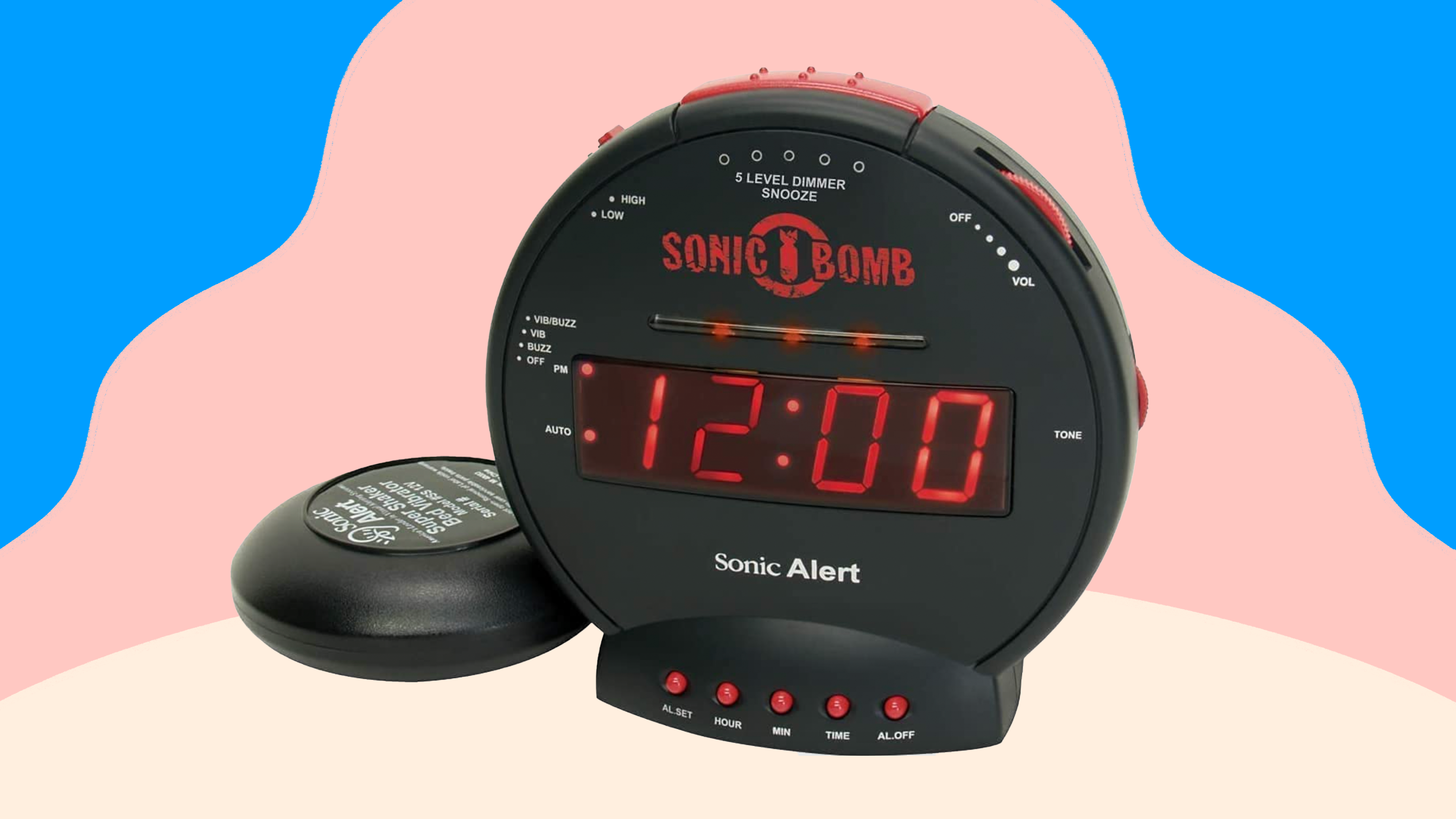 Tech Tools Cry Baby Alarm Clock 