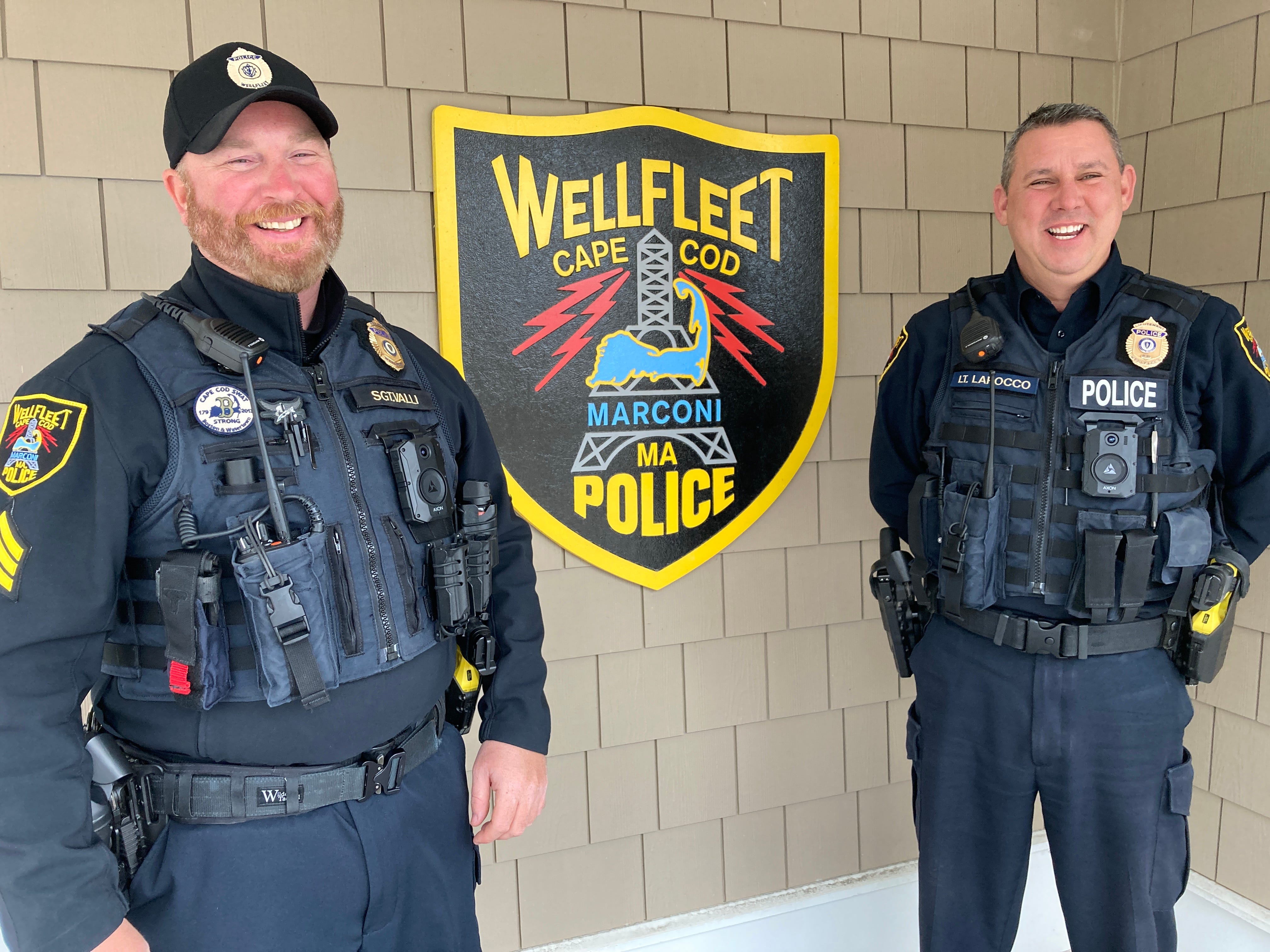 What Cape Cod police departments use body worn officer cameras?