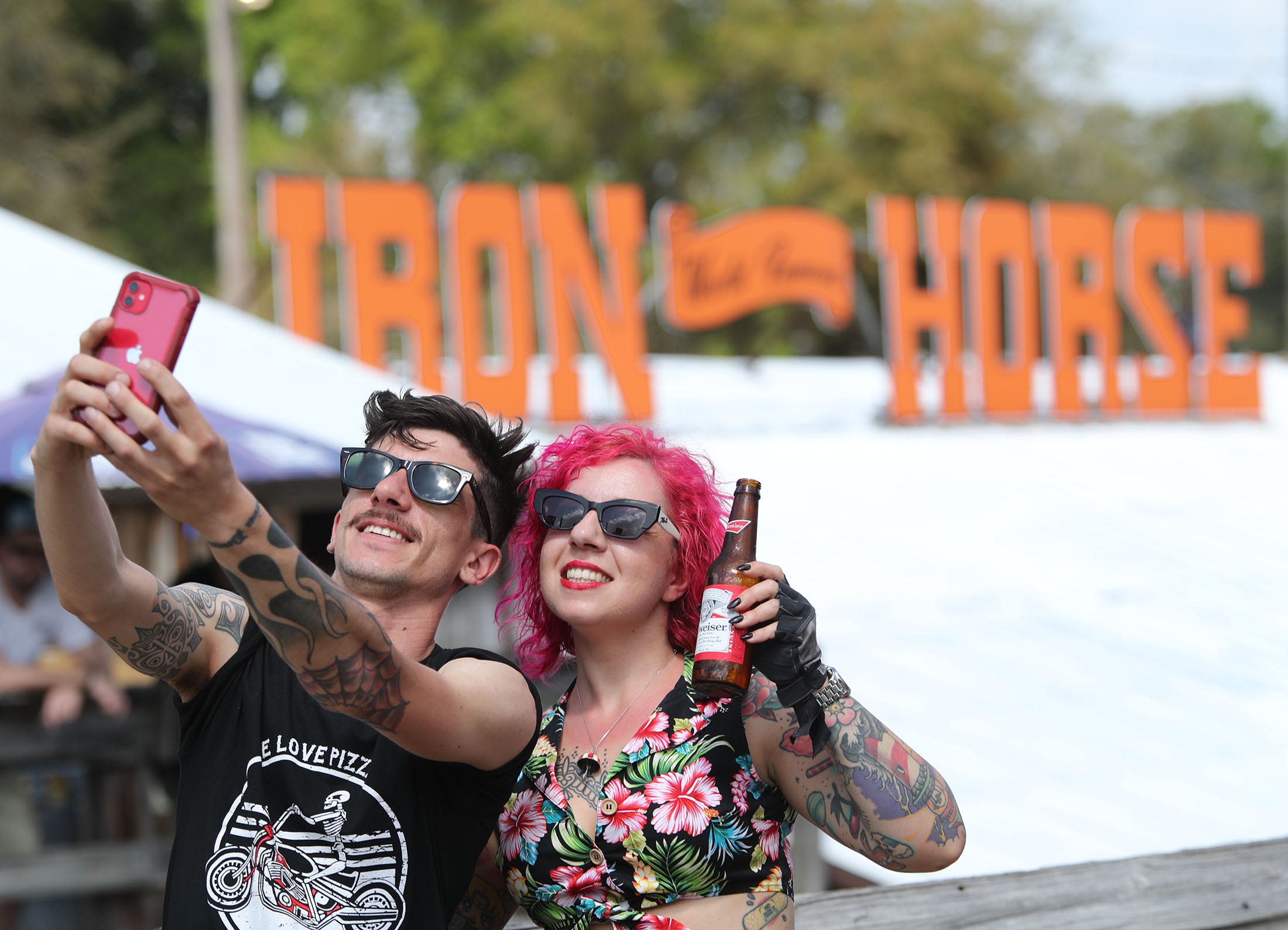 Revelers enjoy the last few hours of Daytona Bike Week 2022 on