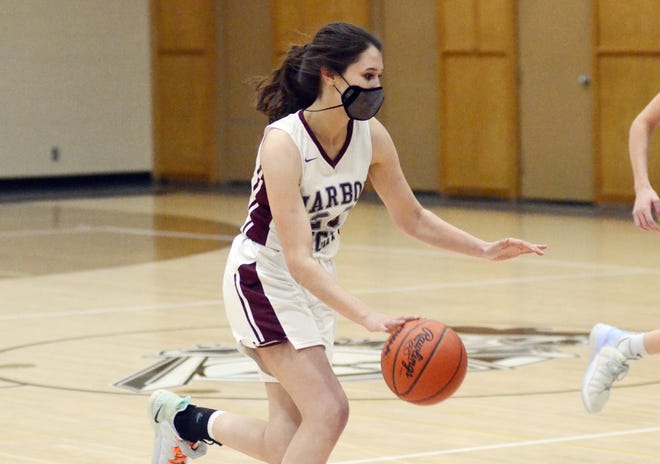 Harbor Light senior Alaina Roush closed up her basketball career with the program, helping take the Lady Swordsmen into regionals in her final campaign.
