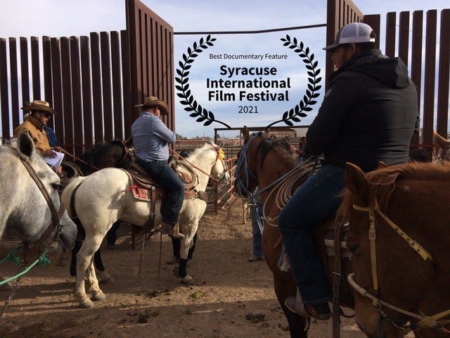 One of the events at the 2022 Cabalgata Binacional held Saturday in Columbus is a special free showing of Cathy Lee Crane’s film, “Crossing Columbus.” The 2021 Syracuse International Film Festival award-winning film (Best Documentary Feature) will be shown at 3 p.m. on Saturday, March 12 at the Tumbleweed Theater.