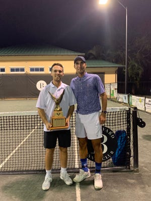Chase Perez-Blanco of Quail Valley, the winner of the 2022 “King of the Hill” competition with event runner-up Slim Hamza of The Moorings.