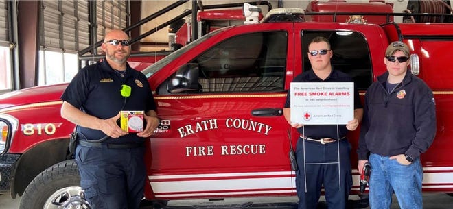 Erath County Emergency Management is coordinating with area fire departments to provide and install for the residents of Erath County, up to three free Kidde 10-Year, lithium-battery, smoke detectors.