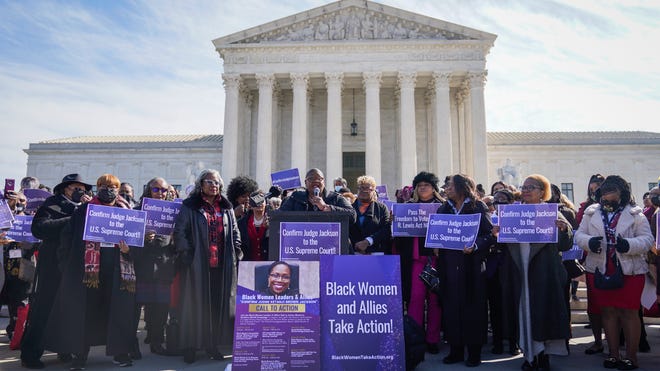 Le donne nere che ascoltano Jackson mostrano la mancanza di senatori