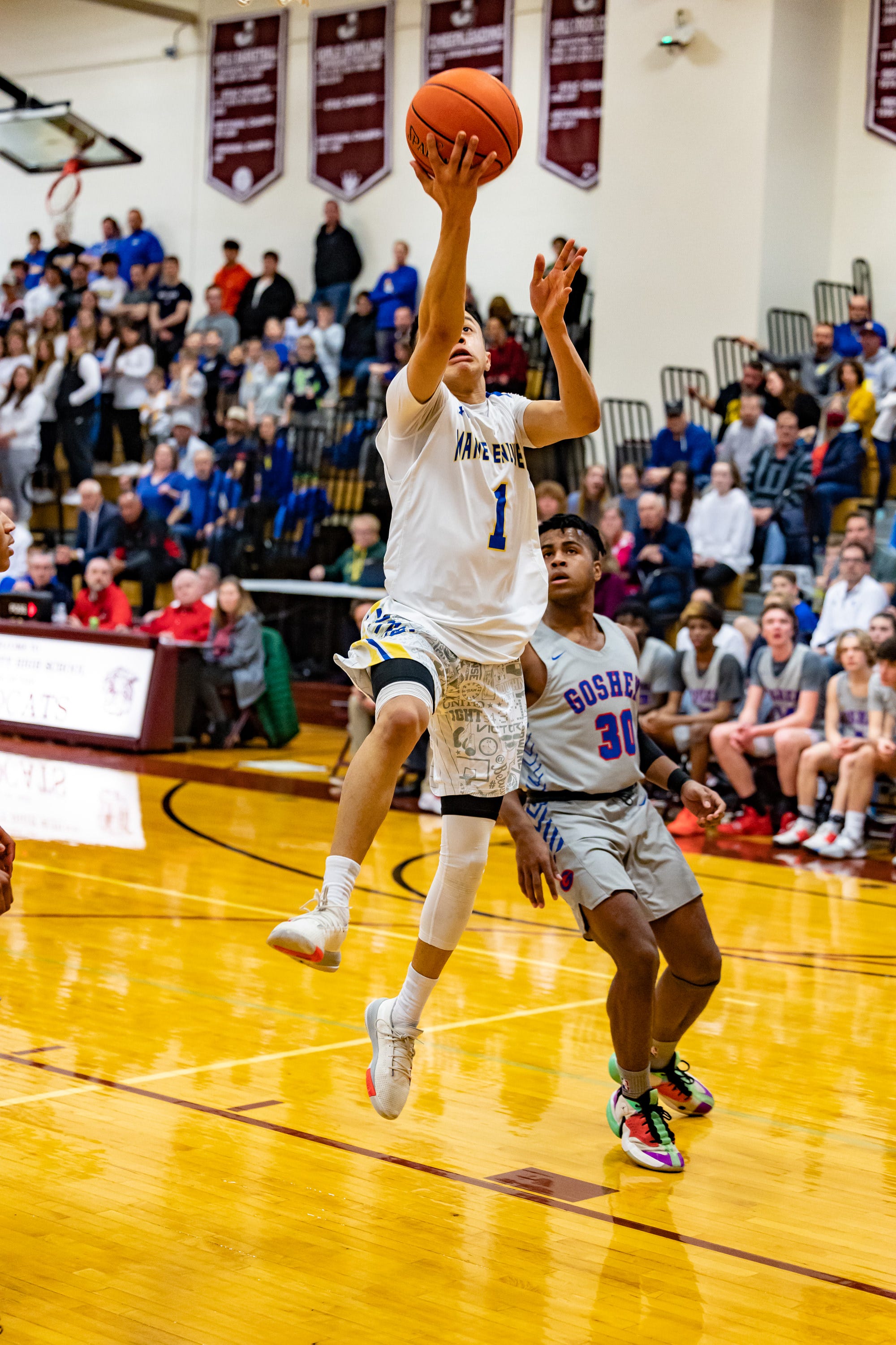 Goshen Maine Endwell NYSPHSAA boys basketball playoff regional