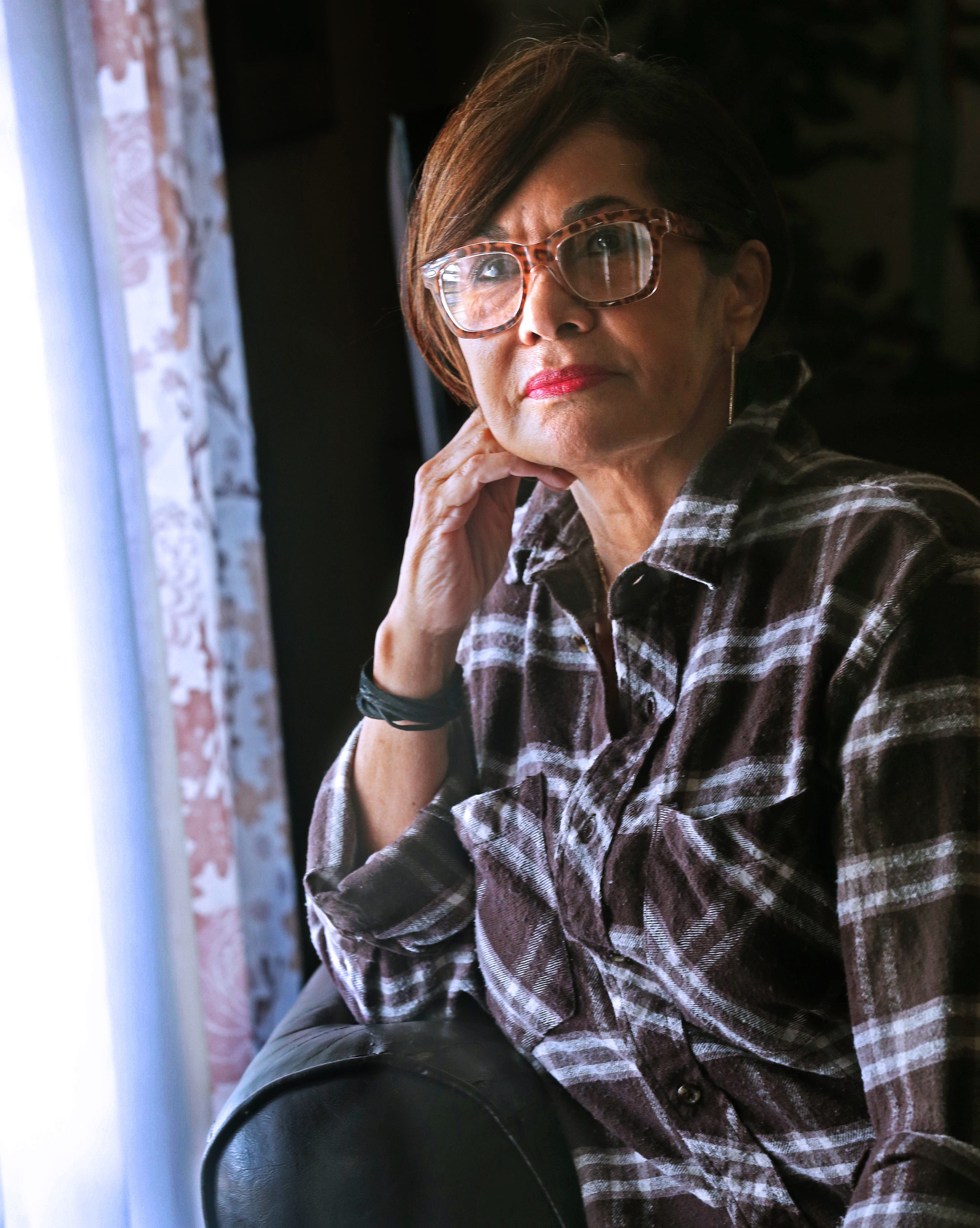 Brenda Wesley, a member of the Milwaukee County Mental Health Board and former city outreach coordinator for the National Alliance on Mental Illness, at her Milwaukee home.