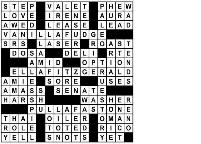usa today network newspaper crossword sudoku puzzle answers today