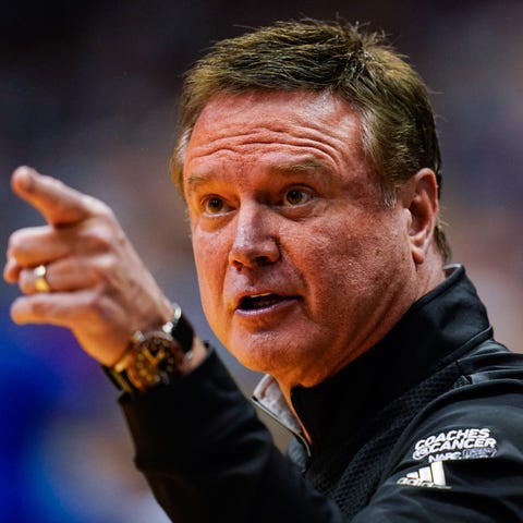 Bill Self's $10.2 million in total pay is the larg