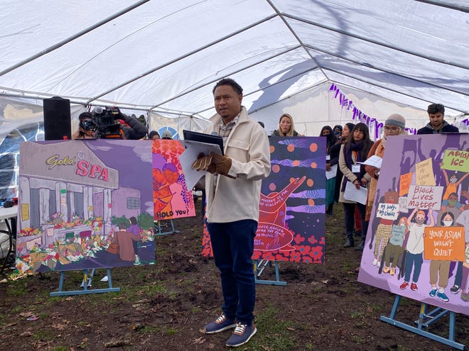 Les communautés asiatiques américaines se rassemblent pour se souvenir des victimes de la fusillade du spa d’Atlanta