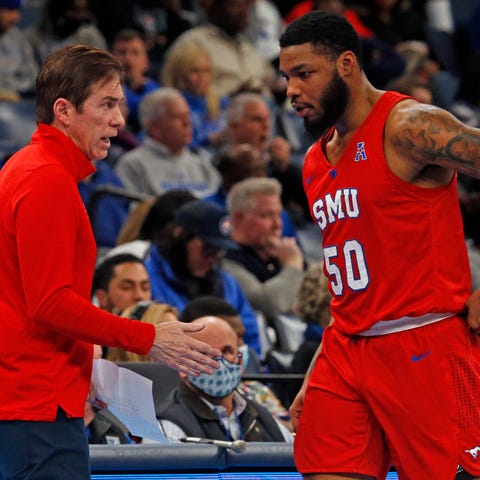 SMU coach Tim Jankovich and his Mustangs were omit