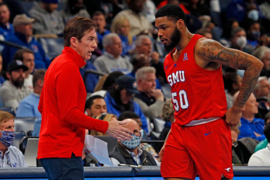 SMU coach Tim Jankovich and his Mustangs were omitted from the tournament.