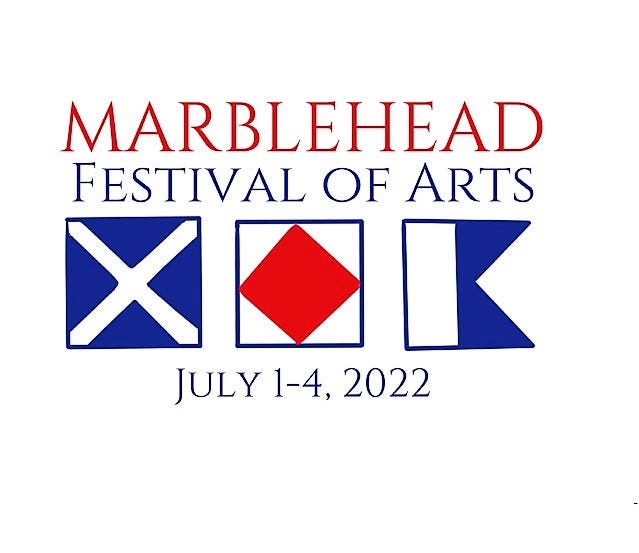 The Marblehead Festival of Arts will kick off its season Tuesday, March 22, with its annual logo reveal party.  Could this logo be the big winner?
