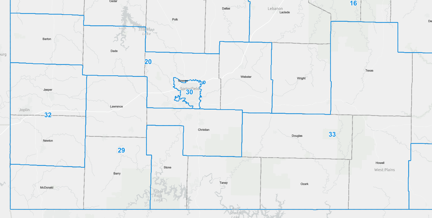 Springfield, southwest MO get new Senate districts under proposed map