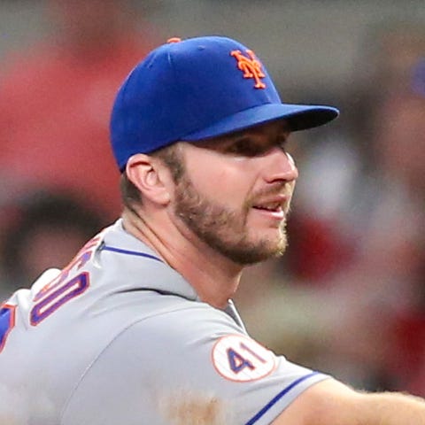 New York Mets first baseman Pete Alonso escaped in