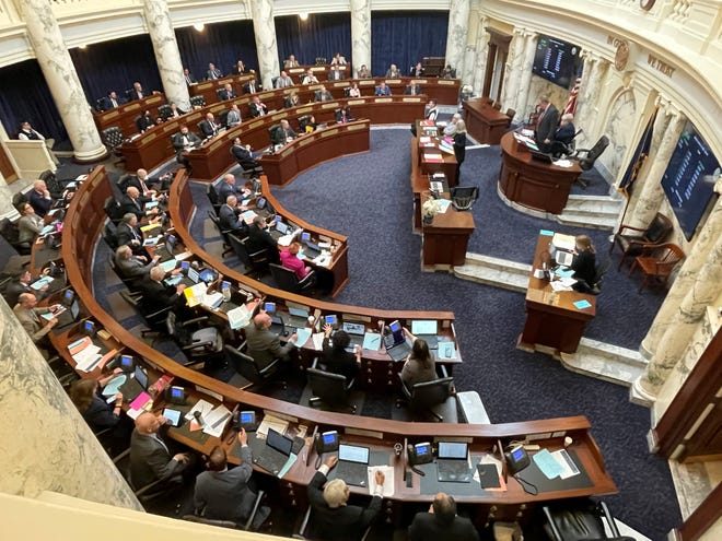 The Idaho House of Representatives voted Monday to approve a Texas-style bill banning abortions after six weeks of pregnancy.