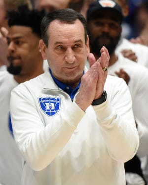 Mike Krzyzewski has led Duke to 12 Final Fours and five national championships.