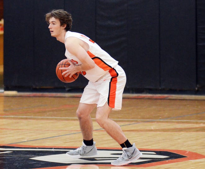 Harbor Springs senior Cassidy Gudakunst is one of seven Rams that had their basketball careers close Monday in a regional loss against Benzie Central.