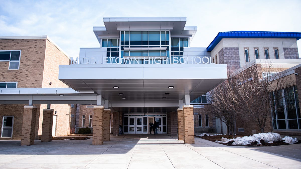 Middletown High School in Middletown, NY on Tuesday, March 15, 2022.