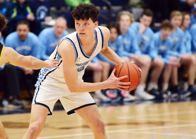 Dylan Aldridge had another strong season for Petoskey, wrapping up a well played couple seasons at the varsity level Wednesday against Grand Blanc in regionals.