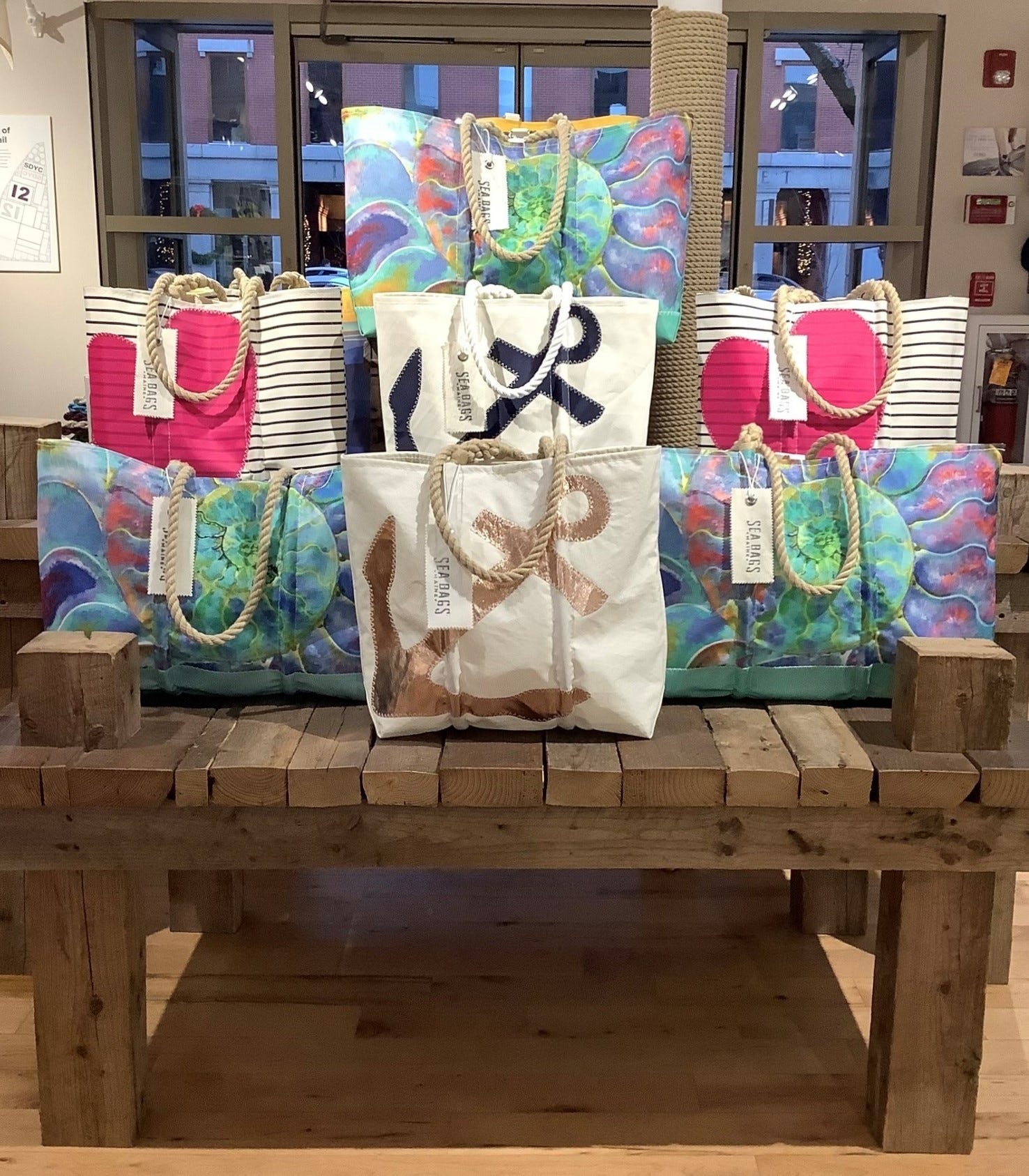 Sailmade tote bags coming to the shores of Lake Macatawa