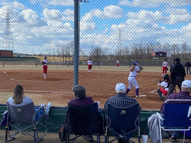 Trinity Christian Academy and Adamsville played in one of the opening games of this year's Sarah Beth Whitehead Memorial Softball Tournament at the West Tennessee Healthcare Sportsplex.