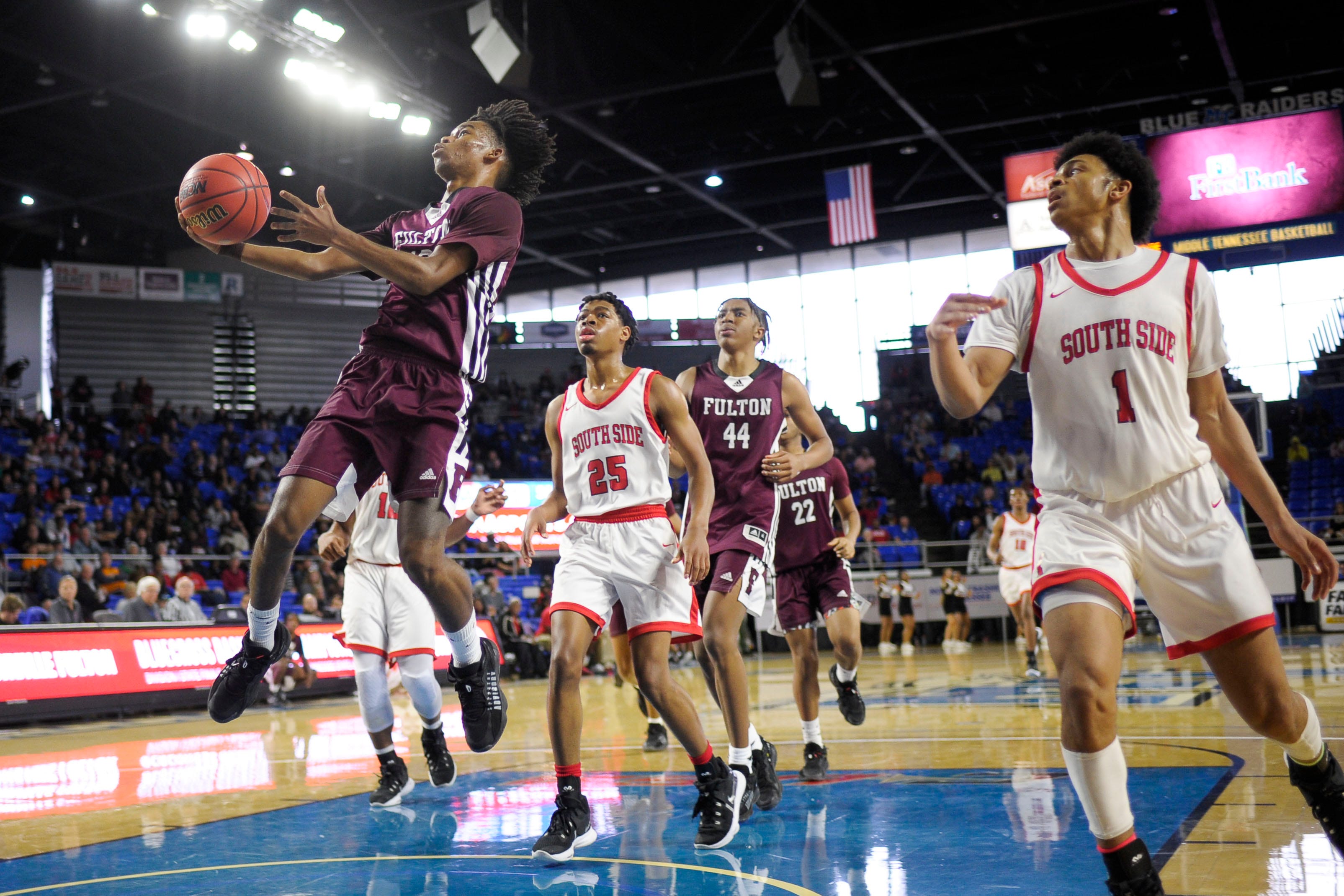 TSSAA basketball tournament Fulton boys fall to South Side at buzzer