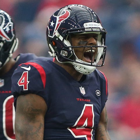 Former Texans QB Deshaun Watson (4) will get a fre