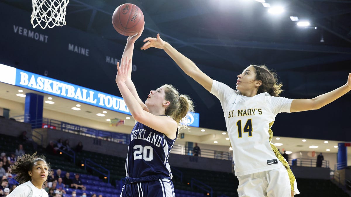 PHOTOS: Div. 3 Final - Rockland vs. Saint Mary's of Lynn high school girls basketball
