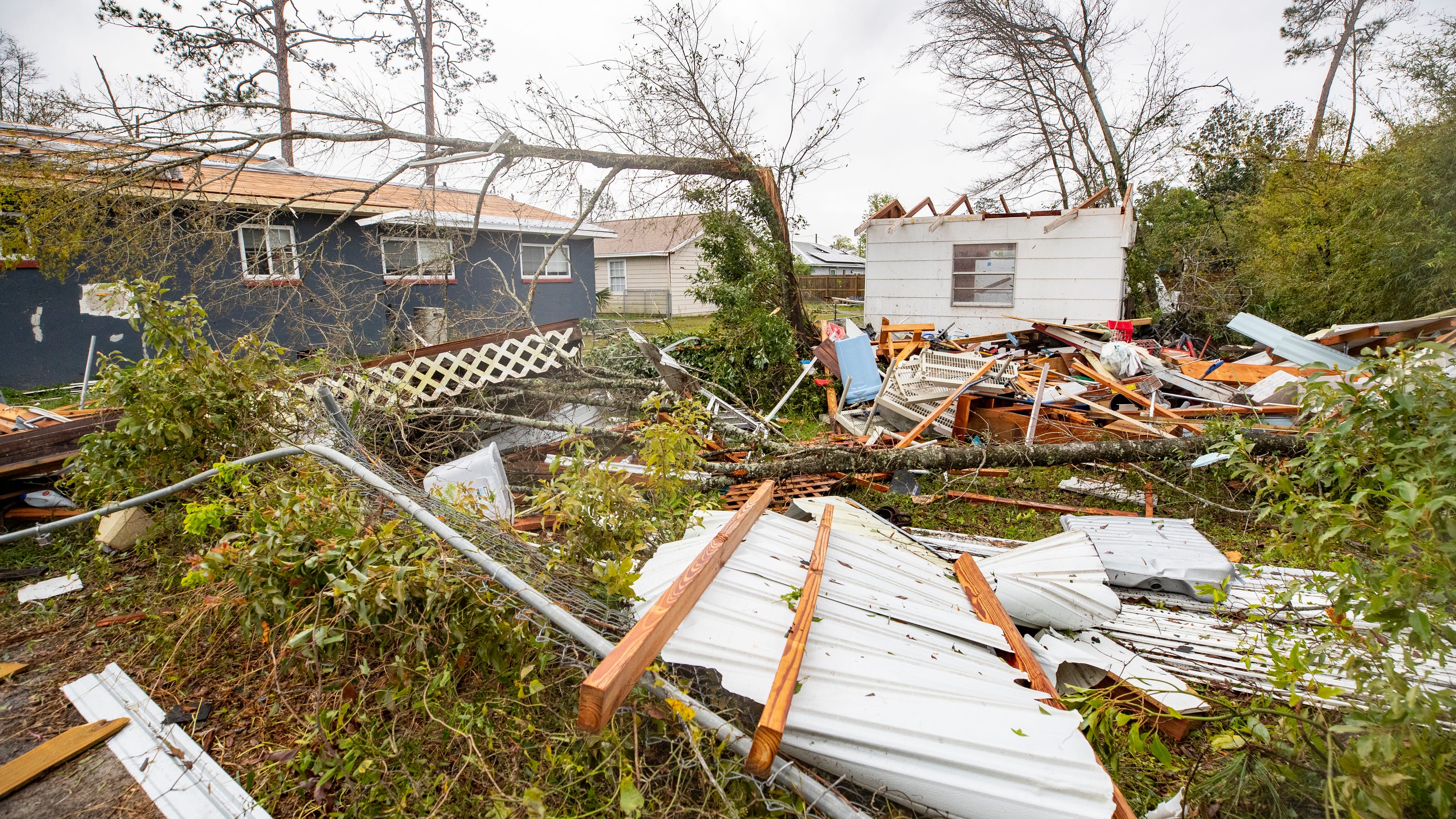 Panama City, FL tornado ripped through 16 homes in St. Andrews area