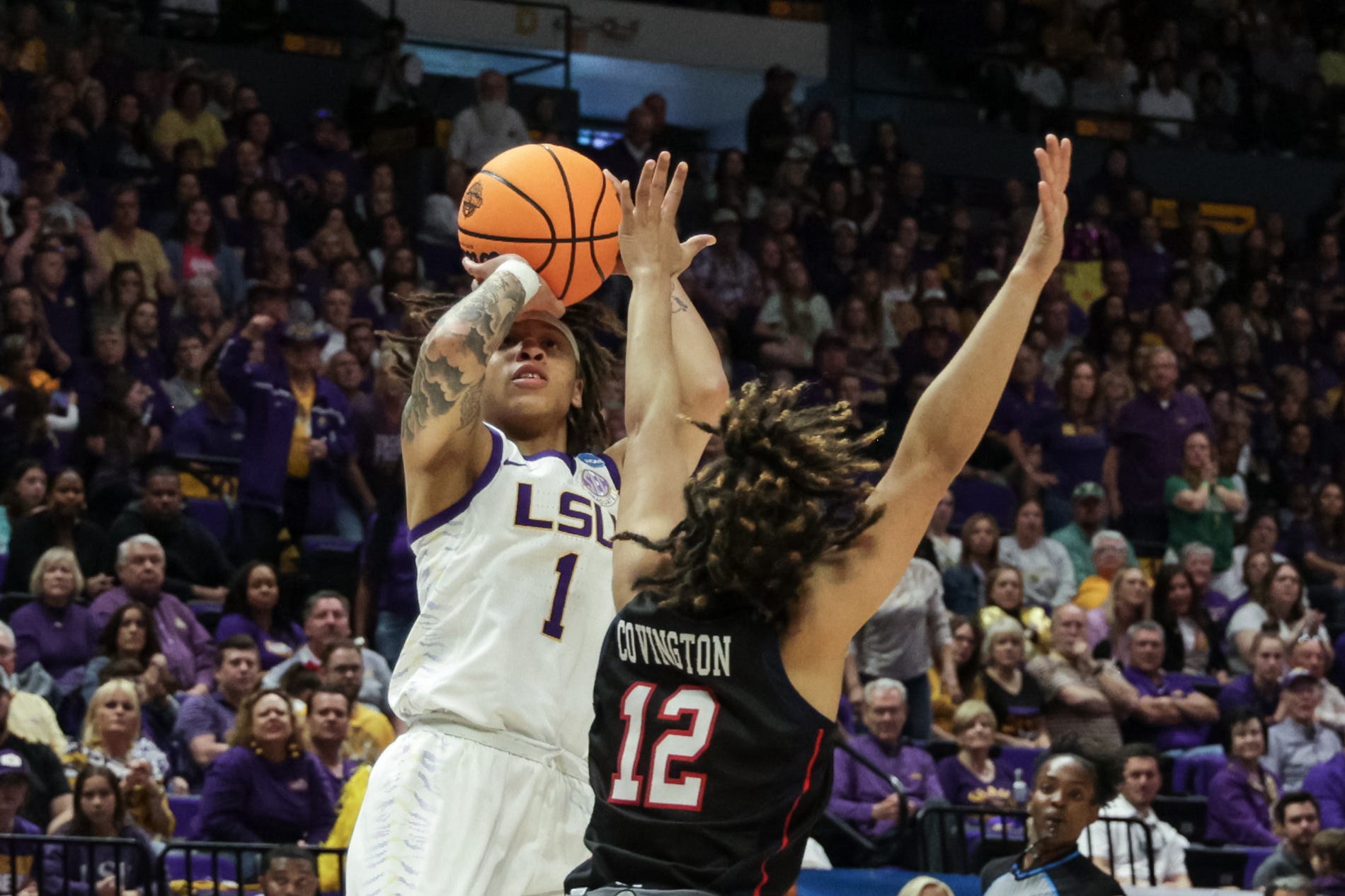 LSU women's basketball Kim Mulkey fend off Jackson State upset bid