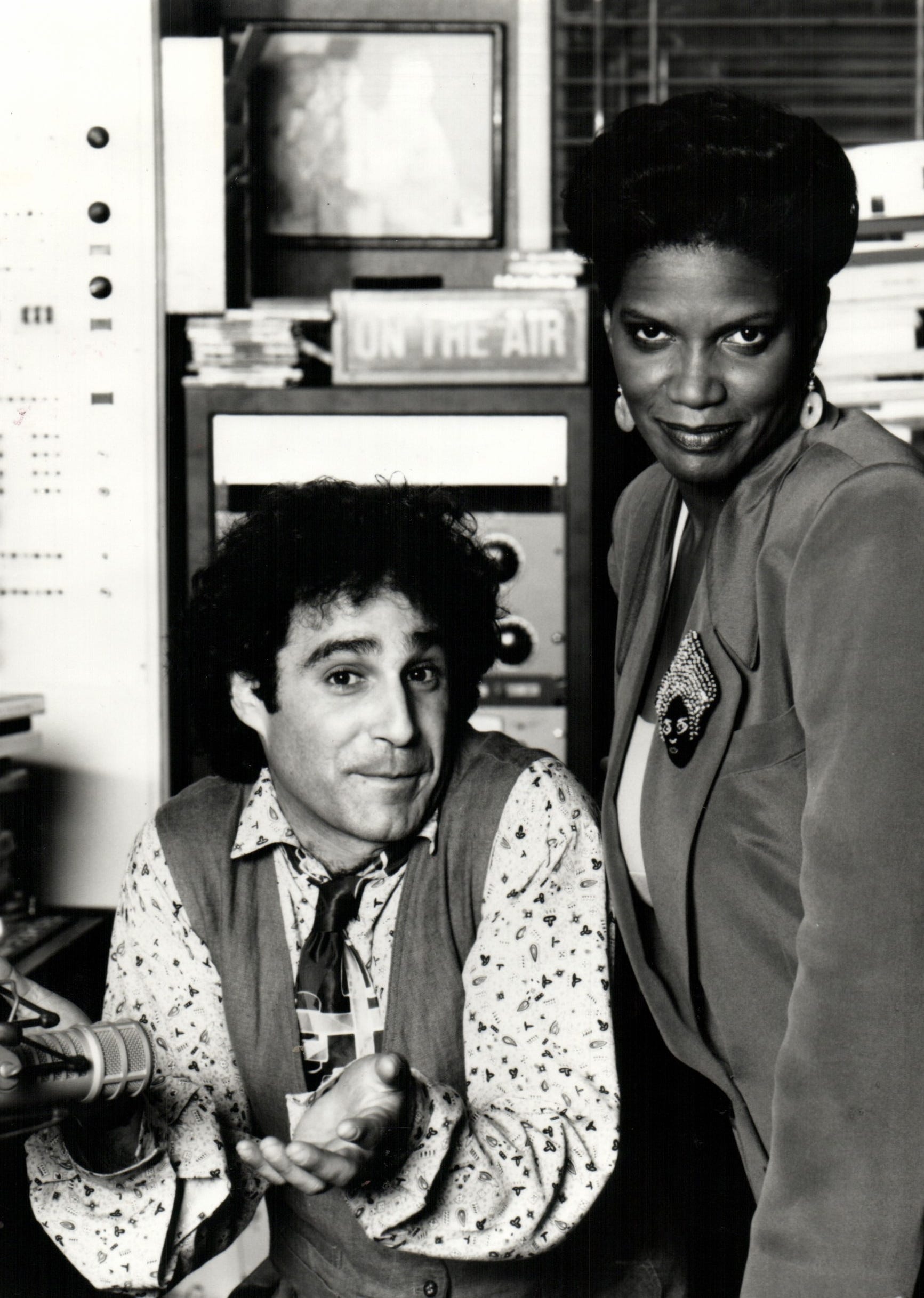 Anna Maria Horsford plyed the owner of Detroit radio station WBLZ, known as the "voice of Black Detroit" in NBC's "Rhythm & Blues." Roger Kabler played is a white disc jockey named Bobby Soul.