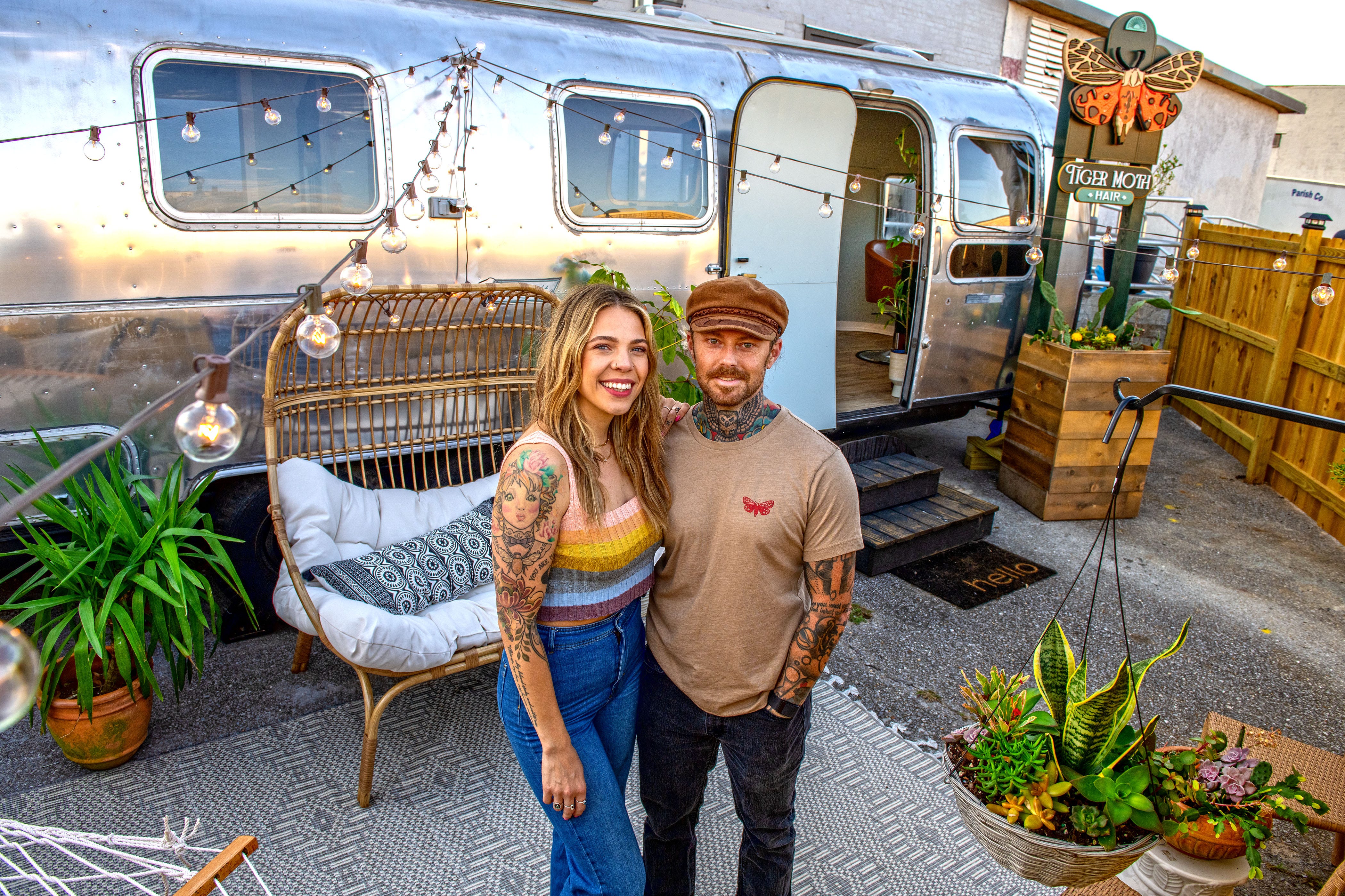 Tiger Moth Hair: Pensacola mobile hair salon opens in Airstream trailer Tiger Moth Hair: Pensacola mobile hair salon opens in Airstream trailer