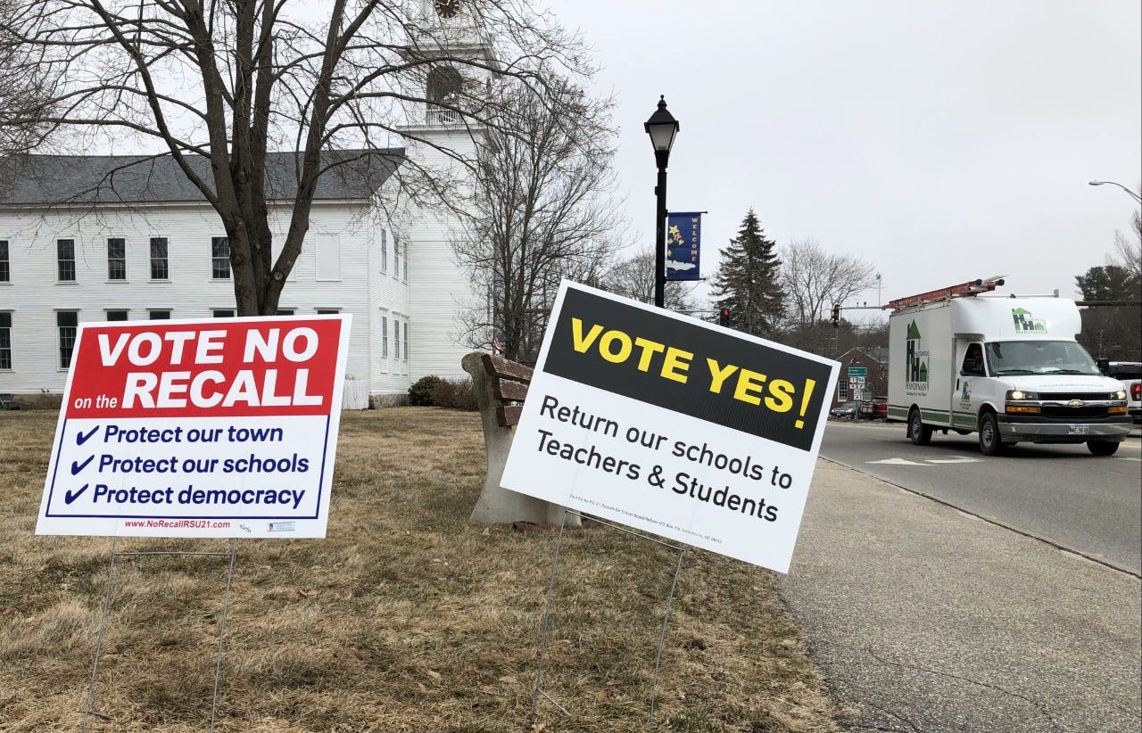 Kennebunk ME voters to settle RSU 21 recall, zoning proposals March 29