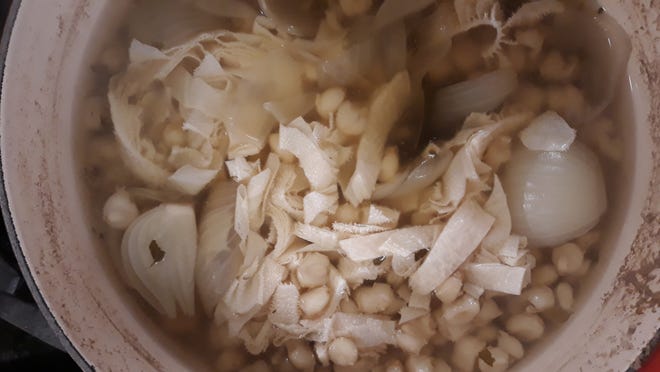 For a more enjoyable Menudo cooking experience, clean and cook tripe before adding it to the pot.