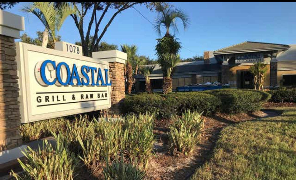 Stonewood closes Coastal Grill in Port Orange. What restaurant will take its place?