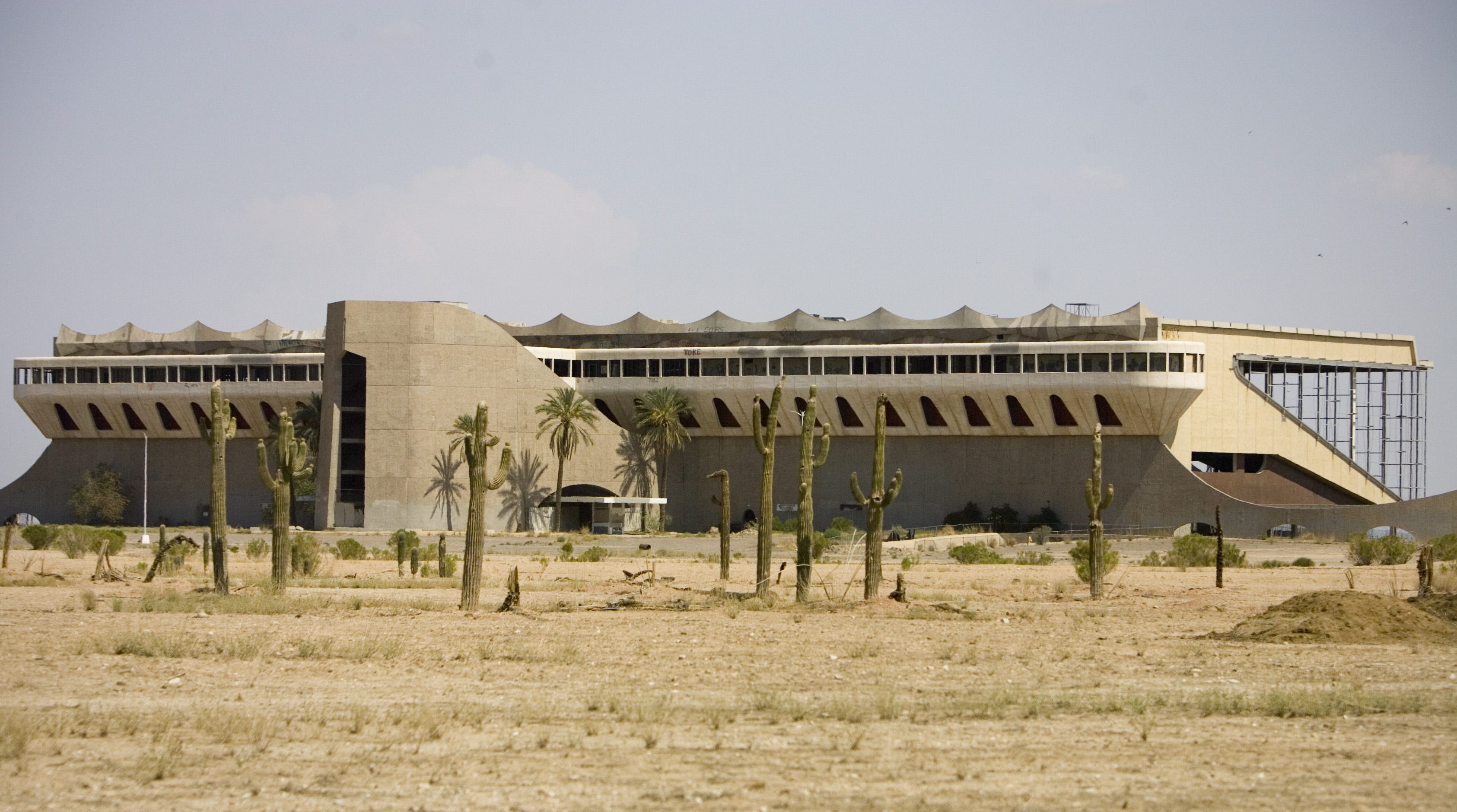 The abandoned Phoenix Trotting Park in Goodyear was razed years ago.
