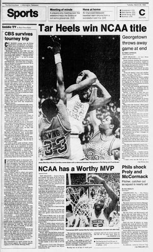 Page C1 of The Morning News from March 30, 1982.