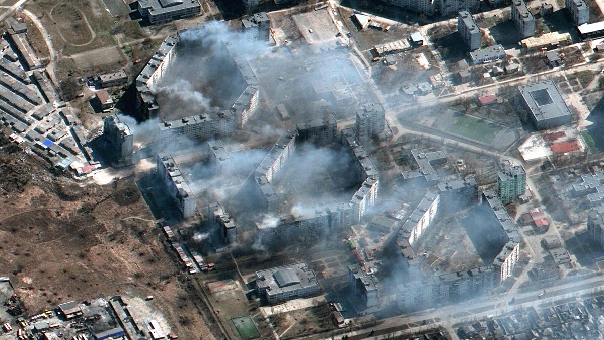 Ukraine satellite images show extensive damage from Russian attacks