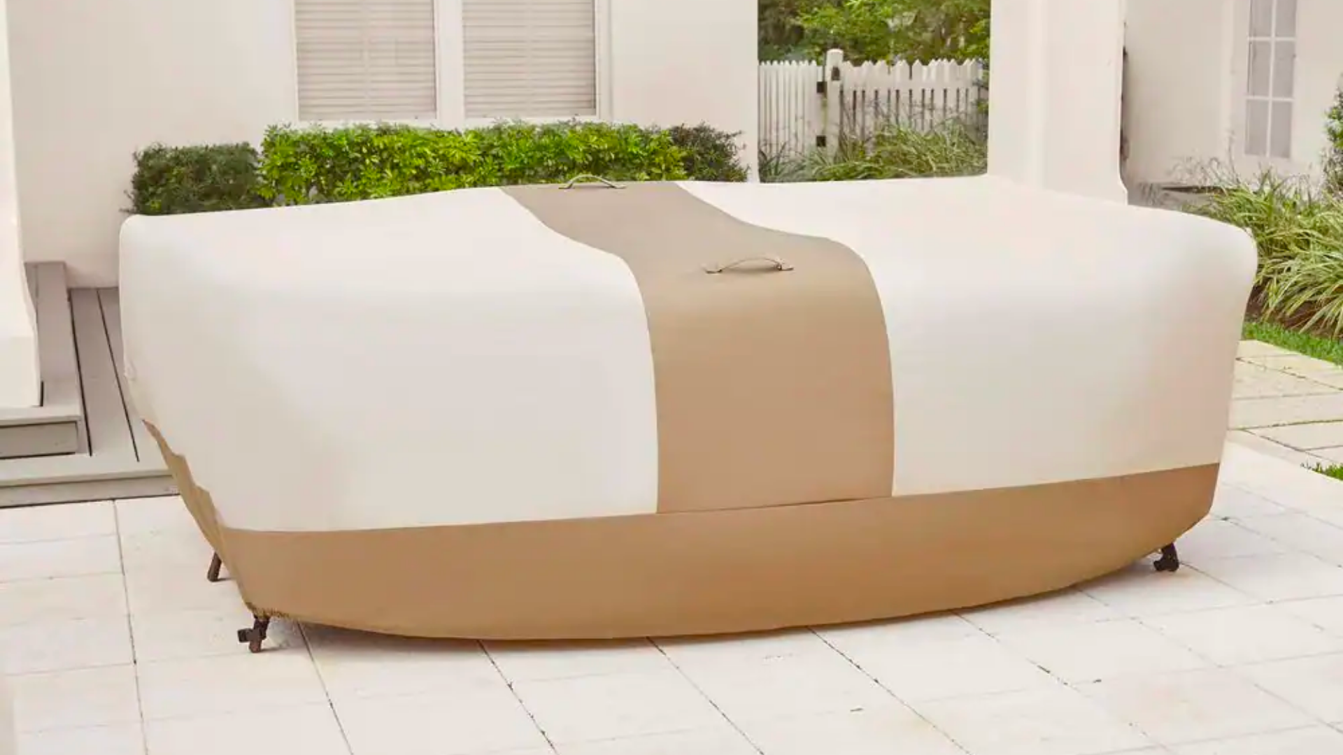 Patio Cushions Single High Back Covers Outdoor Waterproof Furniture Protection 