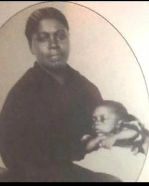 The only known picture of Henrietta Bowers Duterte, none of whose children survived to adulthood.